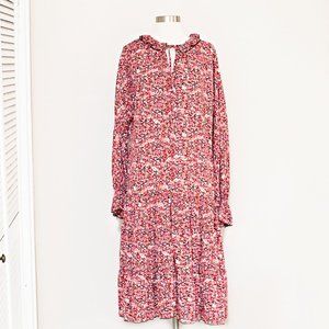 OPT Anthropologie Floral Boho Midi Dress S